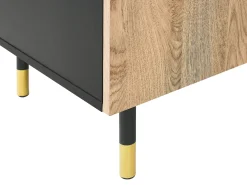 TV-bord ABILEN Brun/sort