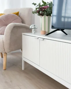 TV-bord ADELAIDE Hvid