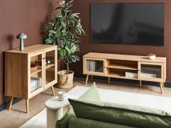 TV-bord ALBANY Lysebrun