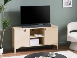 TV-bord ARDURA Metal Beige