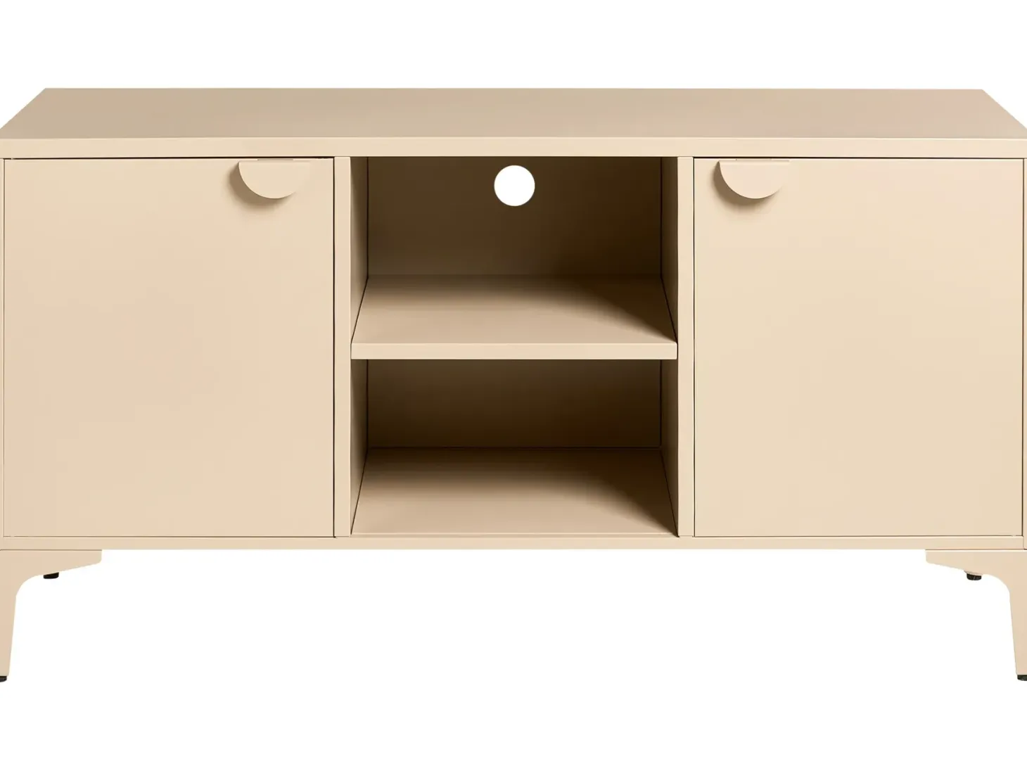 TV-bord ARDURA Metal Beige