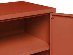 TV-bord ARDURA Metal Guldbrun