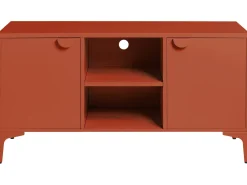 TV-bord ARDURA Metal Guldbrun