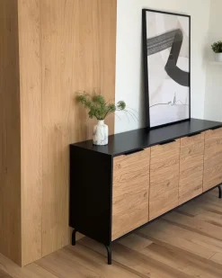TV-bord ARKLEY Sort