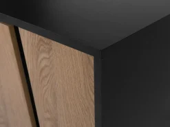 TV-bord BLACKPOOL Brun/sort