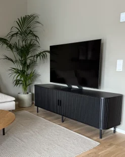TV-bord BRADLEY Sort