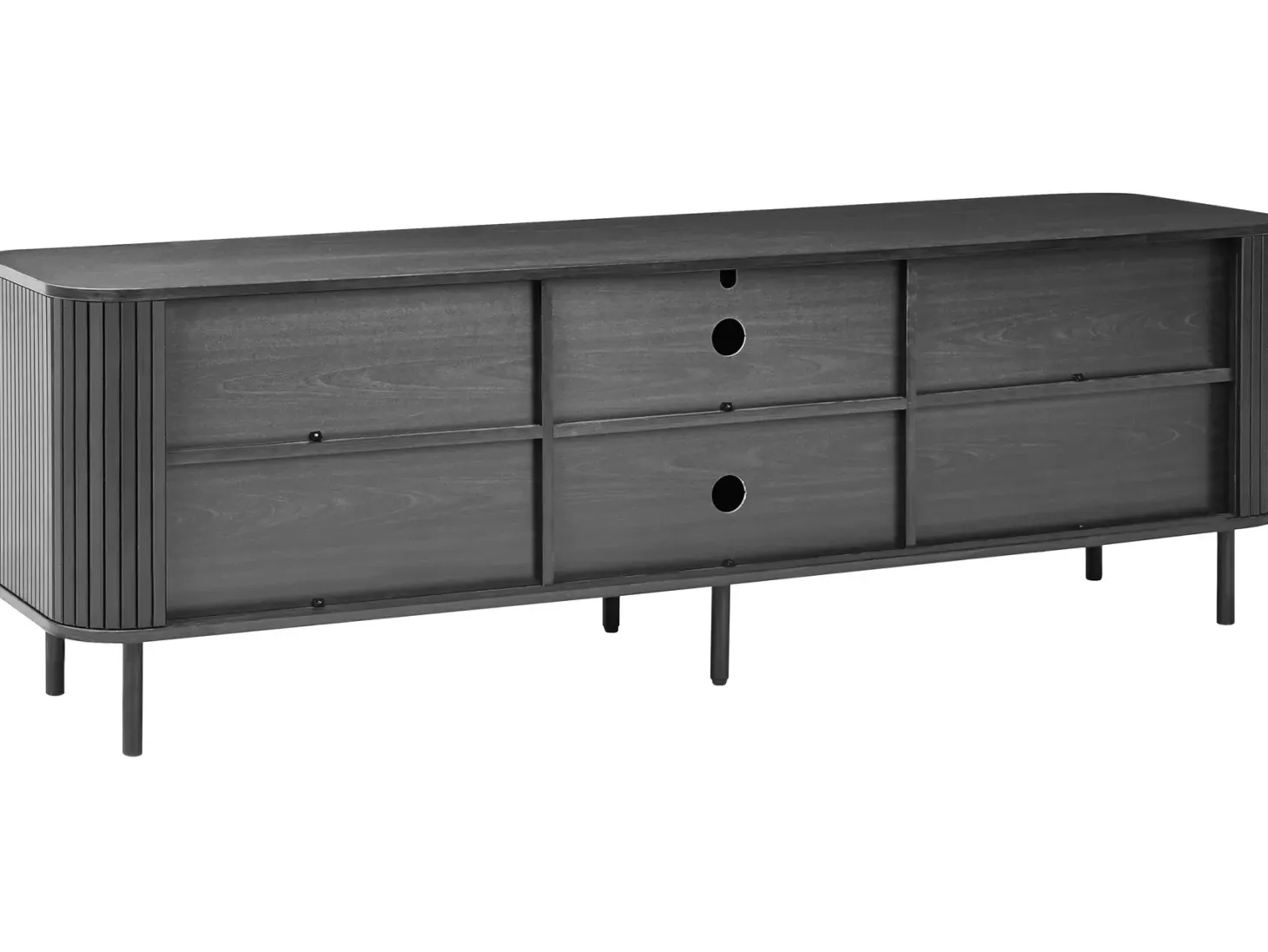 TV-bord BRADLEY Sort