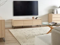 TV-bord CARDIGAN Lysebrun