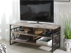 TV-bord CARLISLE Brungrå