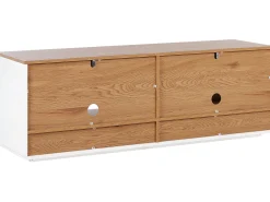 TV-bord CHEVAL Brun/hvid