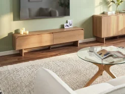 TV-bord DELORAINE Lysebrun
