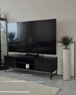 TV-bord GLASTONBURY Sort