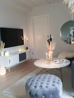 TV-bord INDIANA Hvid