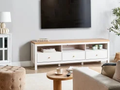 TV-bord INVERELL Hvid