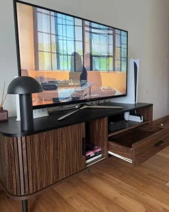 TV-bord JOSE Mørkebrun