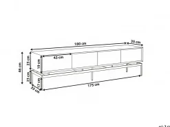 TV-bord LANCELIN