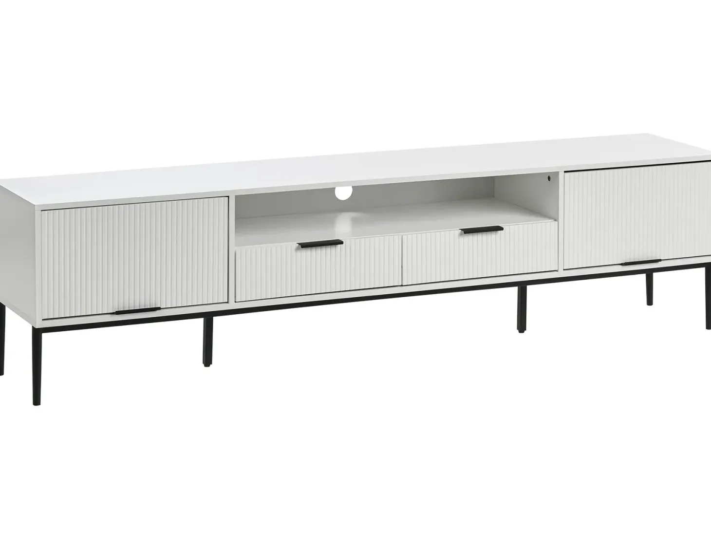 TV-bord LEDUC Hvid