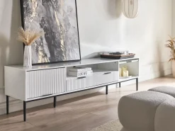 TV-bord LEDUC Hvid