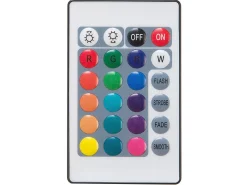 TV-bord med LED EDMONTON Hvid
