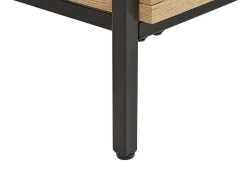 TV-bord MOINES Brun/sort