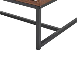TV-bord NUEVA Mørkebrun/hvid