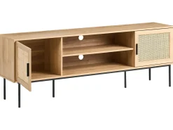 TV-bord PASCO Rattan Lysebrun