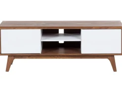 TV-bord ROCHESTER Brun/hvid