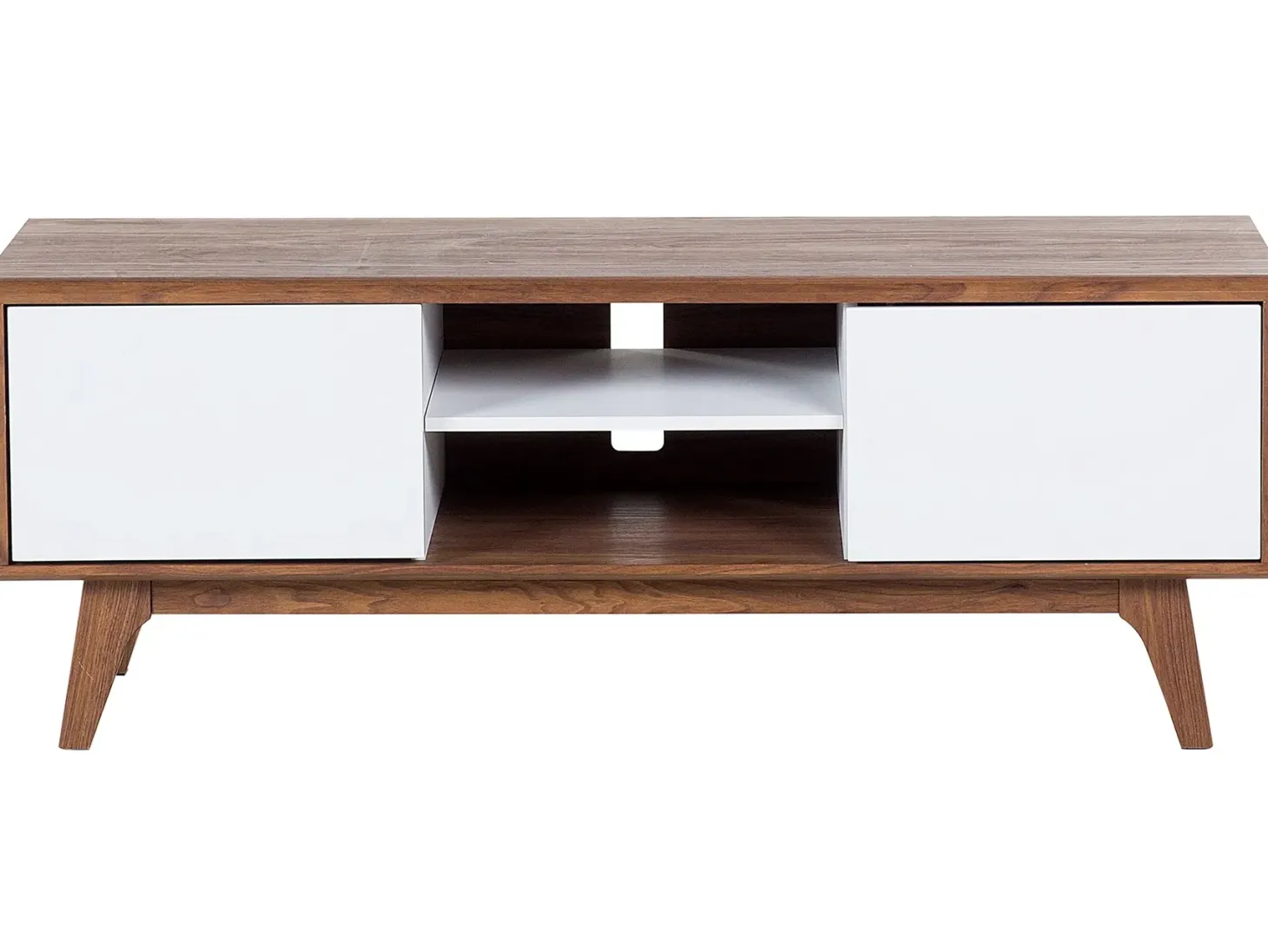 TV-bord ROCHESTER Brun/hvid