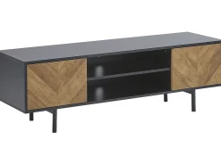 TV-bord SALINA Brun/sort