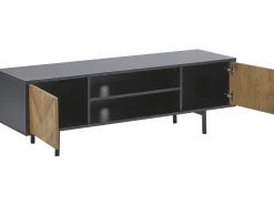 TV-bord SALINA Brun/sort