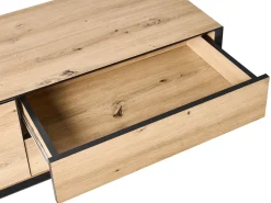 TV-bord SILVERTON Lysebrun