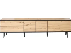 TV-bord SILVERTON Lysebrun