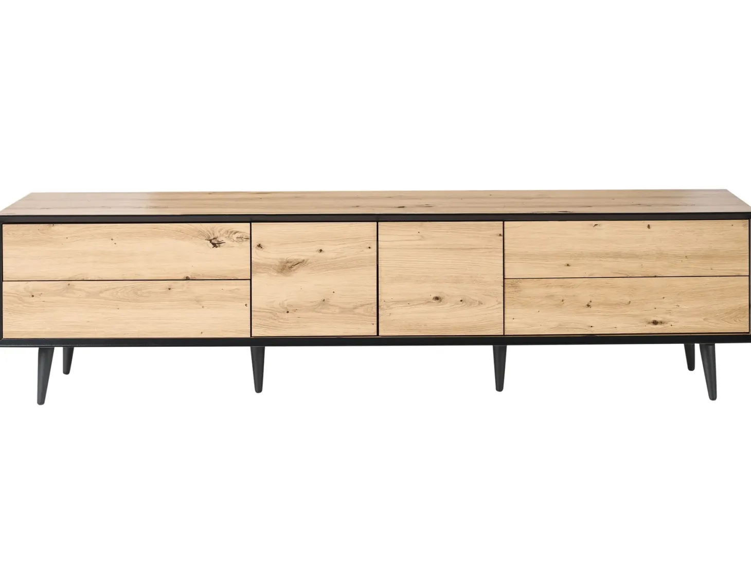 TV-bord SILVERTON Lysebrun