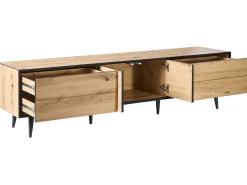 TV-bord SILVERTON Lysebrun