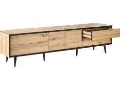 TV-bord SILVERTON Lysebrun