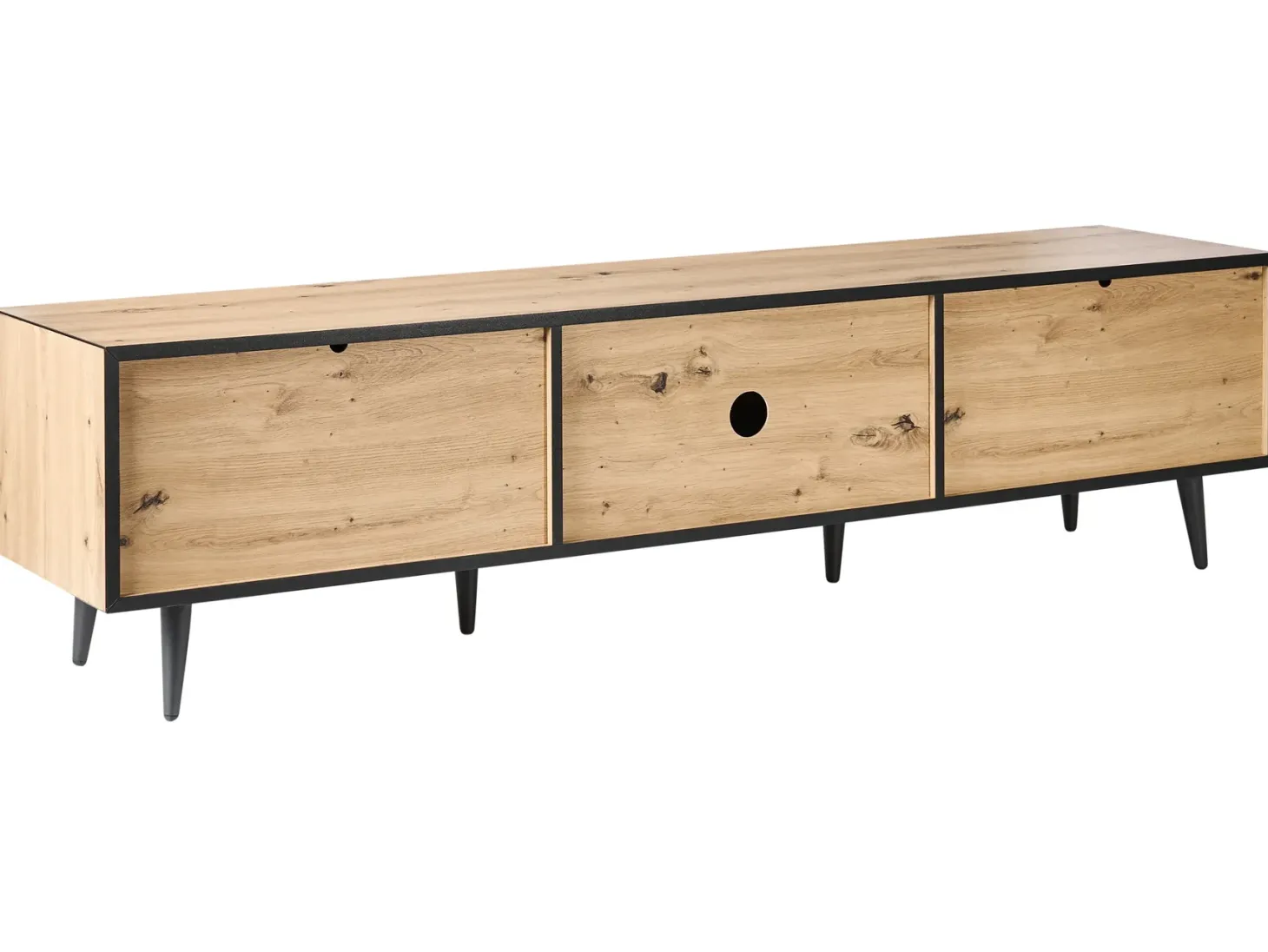 TV-bord SILVERTON Lysebrun
