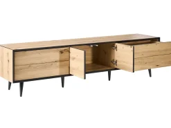 TV-bord SILVERTON Lysebrun