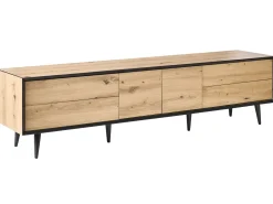 TV-bord SILVERTON Lysebrun