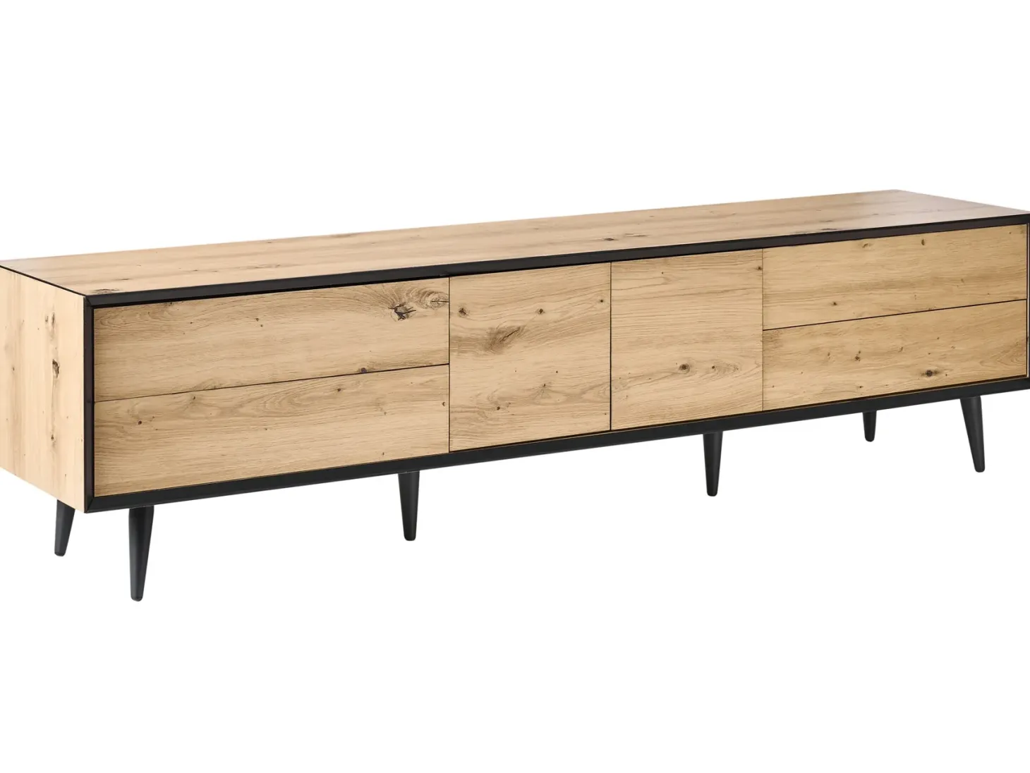 TV-bord SILVERTON Lysebrun