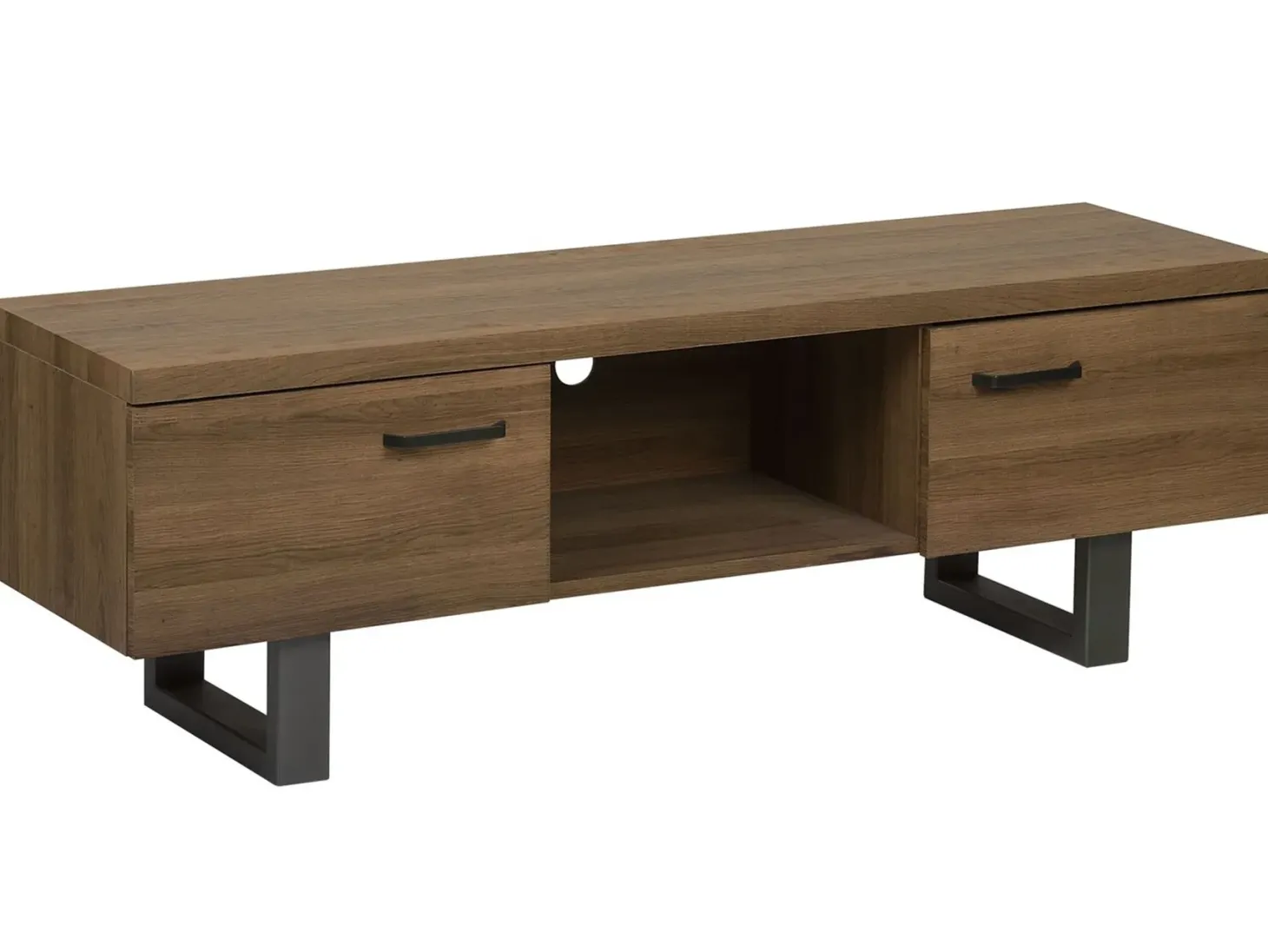 TV-bord TIMBER Mørkebrun