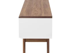 TV-bord TOLEDO II Brun/hvid