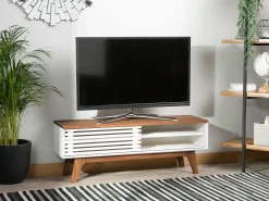 TV-bord TOLEDO II Brun/hvid