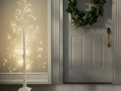 Udendørs dekoration LED ALBIONI Træ 180 cm Hvid