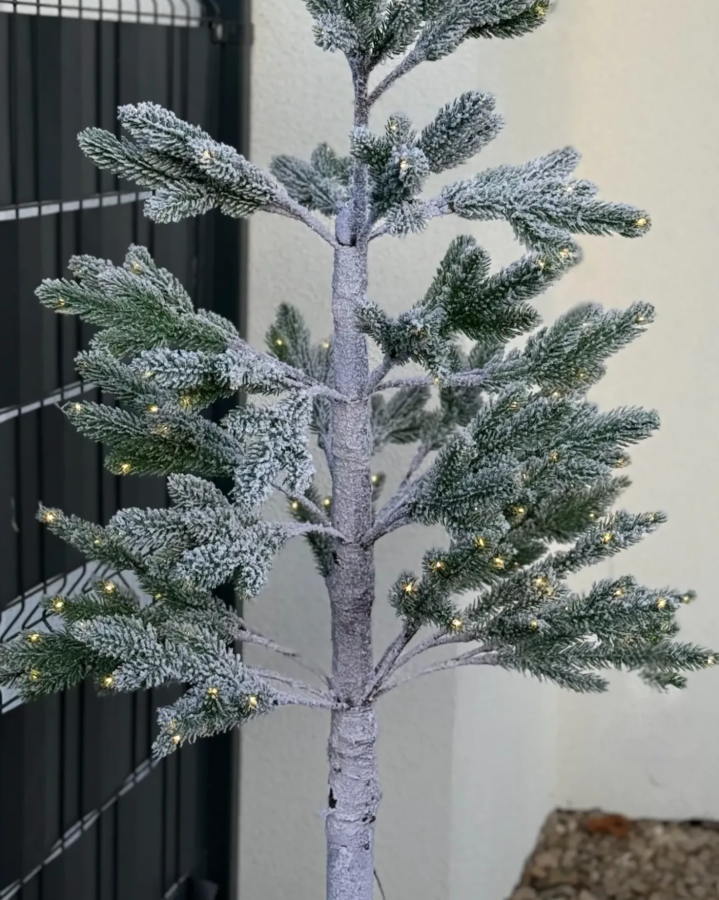 Udendørs dekoration LED ALBIONI Træ 180 cm Hvid