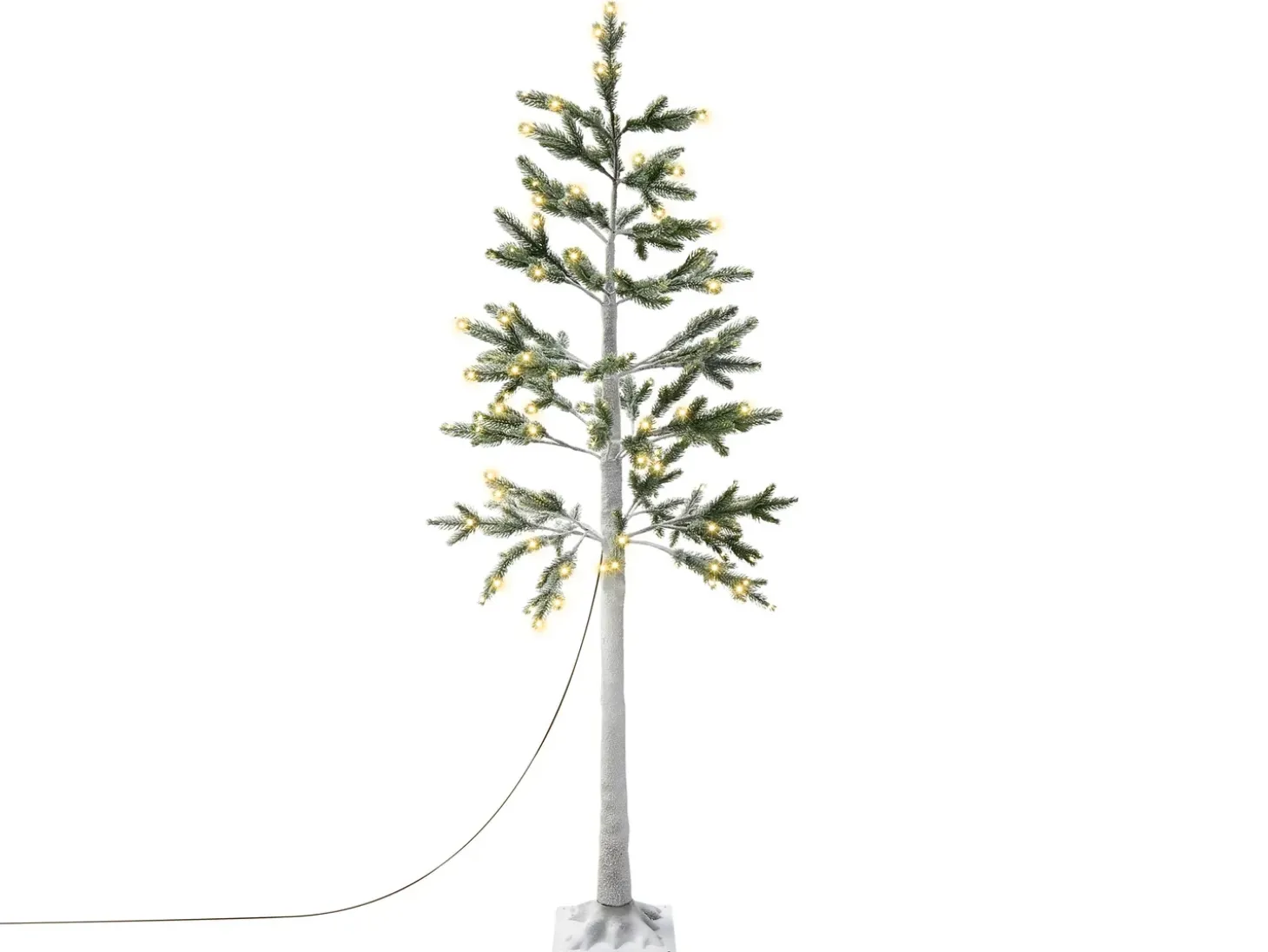 Udendørs dekoration LED ALBIONI Træ 180 cm Hvid