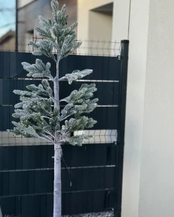 Udendørs dekoration LED ALBIONI Træ 180 cm Hvid