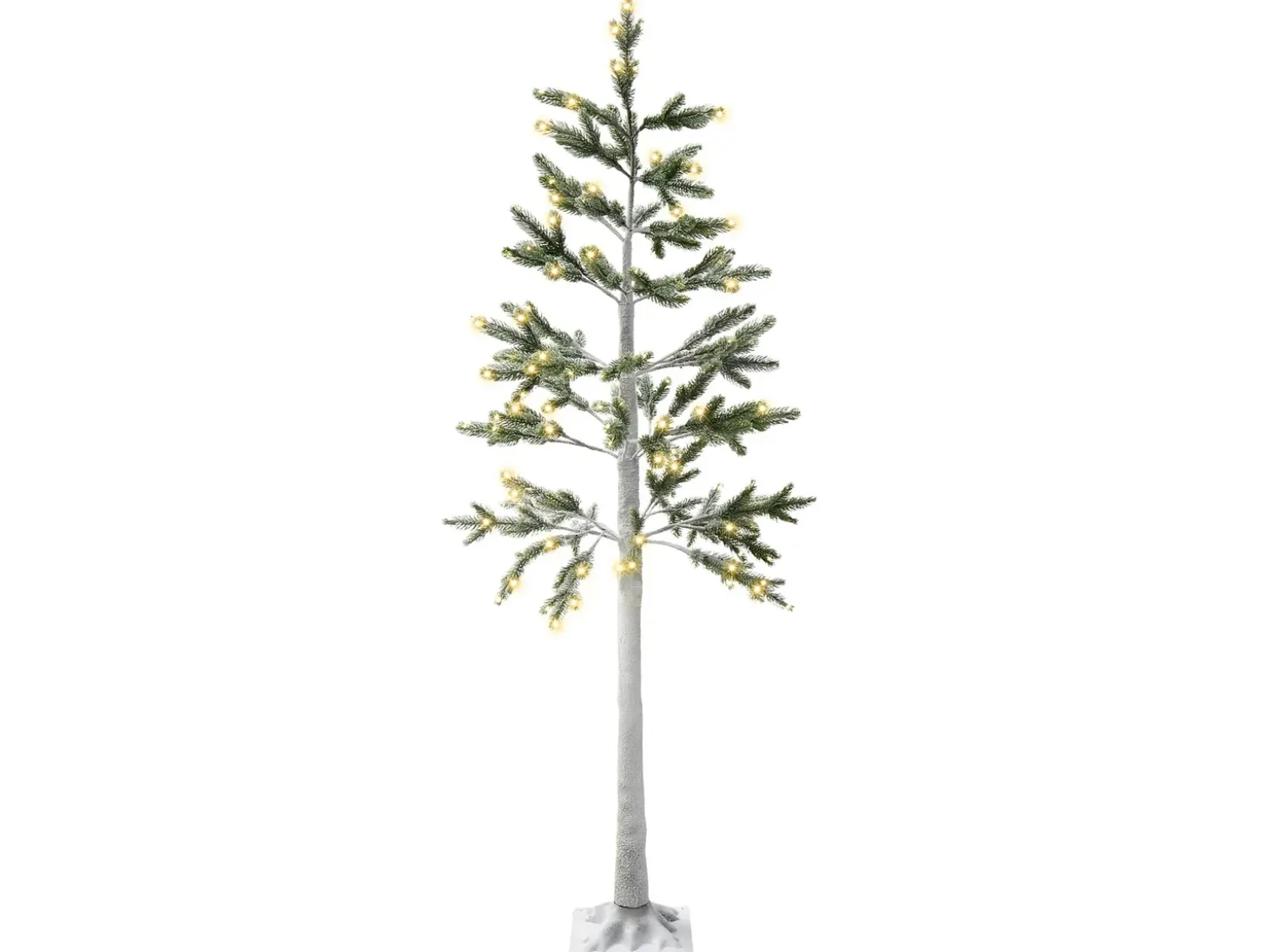 Udendørs dekoration LED ALBIONI Træ 180 cm Hvid