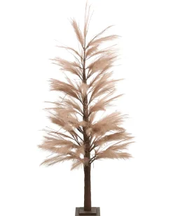 Udendørs dekoration LED HAUGANES Juletræ 190 cm Beige