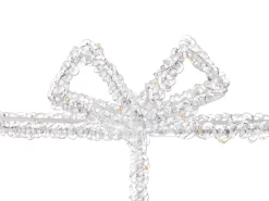 Udendørs dekoration LED KEMI Julegaver 25 cm Hvid