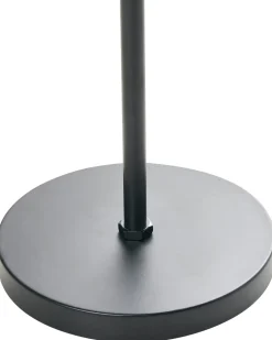 Udendørs solcelle LED-gulvlampe LUMBE Sort
